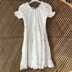 Ivy City Co White Dress Girls 4/5p